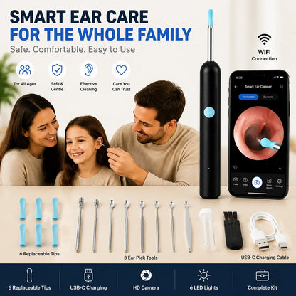 Smart Visual Ear Wax Remover with 1080P HD Camera