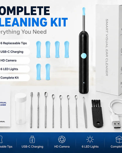 Smart Visual Ear Wax Remover with 1080P HD Camera