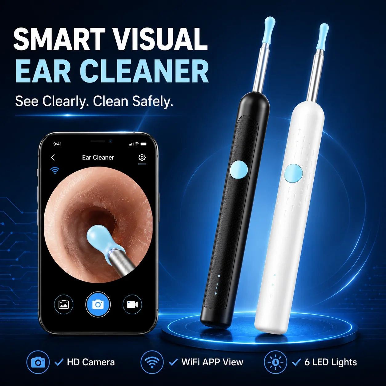 Smart HD Ear Inspection Scope