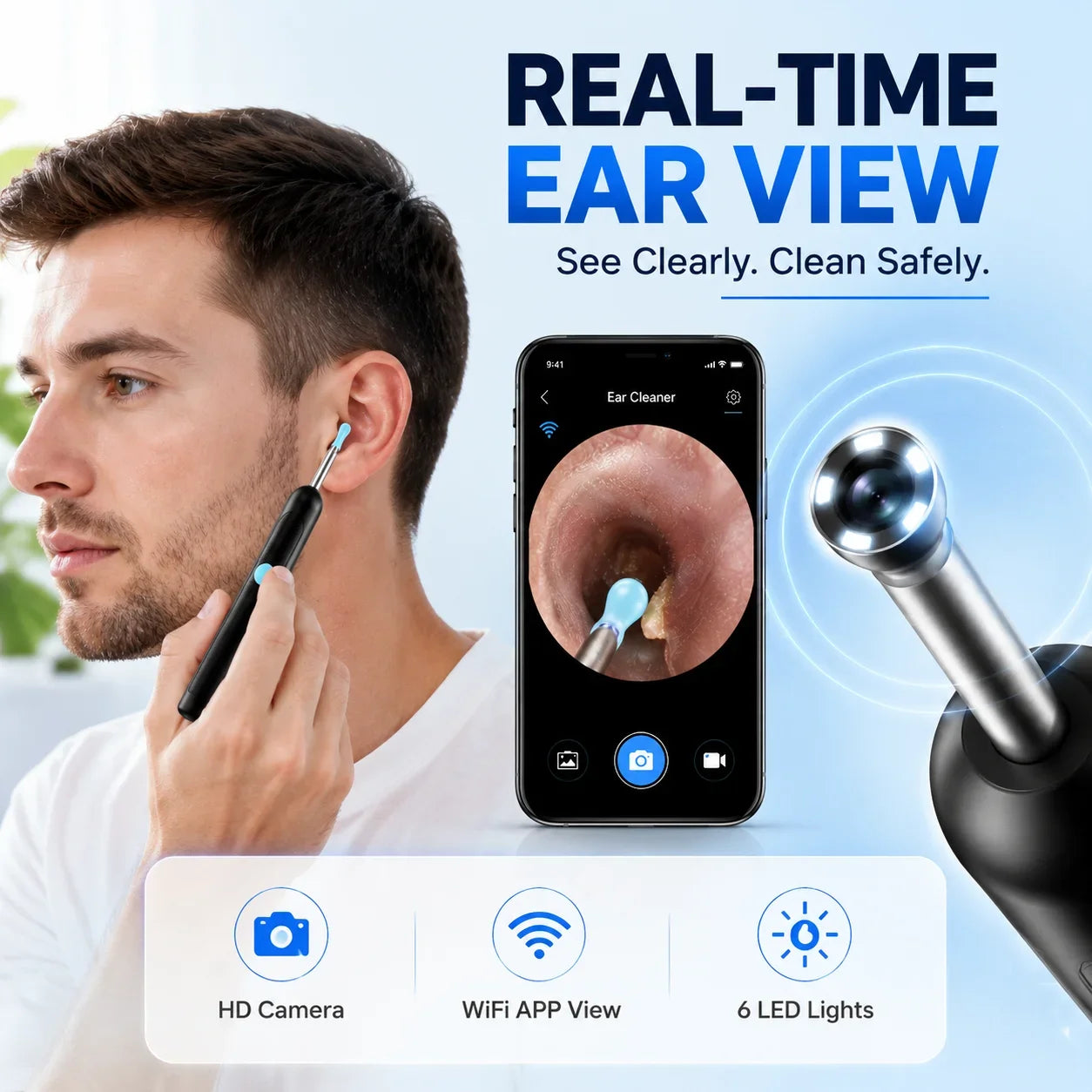 Smart HD Ear Inspection Scope