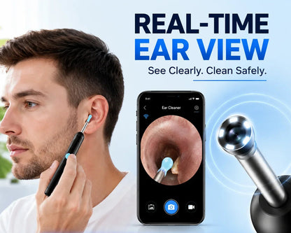 Smart Visual Ear Wax Remover with 1080P HD Camera
